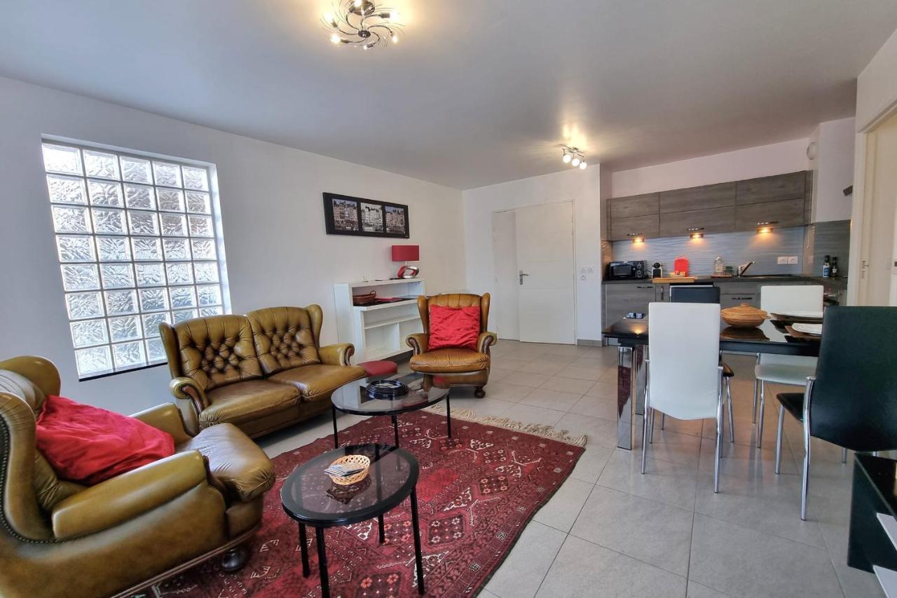 Chez Lou Et Dan 4P Apartment With Balcony Elevator And Secure Parking Honfleur Exteriör bild