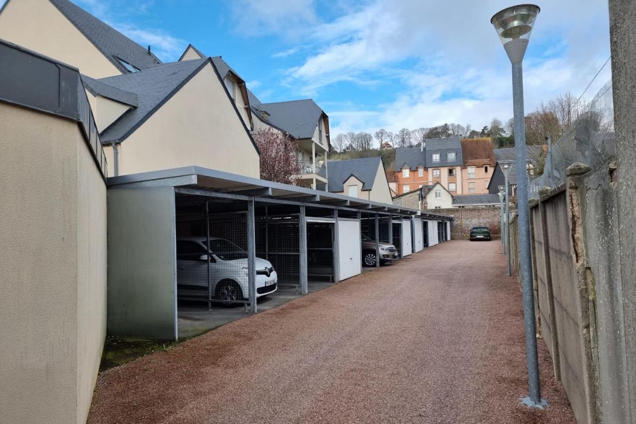 Chez Lou Et Dan 4P Apartment With Balcony Elevator And Secure Parking Honfleur Exteriör bild
